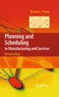 Planning and Scheduling in Manufacturing and Services - eBook