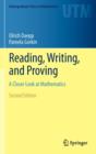 Reading, Writing, and Proving : A Closer Look at Mathematics - Book