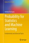 Probability for Statistics and Machine Learning : Fundamentals and Advanced Topics - eBook