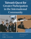 Taiwan's Quest for Greater Participation in the International Community - Book