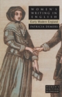 Women's Writing in English : Early Modern England - eBook