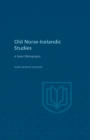 Old Norse-Icelandic Studies - eBook