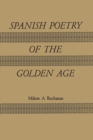 Spanish Poetry of the Golden Age - eBook