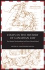 Essays in the History of Canadian Law : Two Islands, Newfoundland and Prince Edward Island - eBook