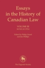 Essays in the History of Canadian Law, Volume III : Nova Scotia - eBook