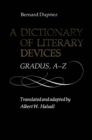 A Dictionary of Literary Devices : Gradus, A-Z - eBook