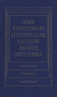 The Canadian Historical Review Index, 19 : Volumes LII-XC - eBook