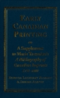 Early Canadian Printing : A Supplement to Marie Tremaine's 'A Bibliography of Canadian Imprints, 1751 - 1800' - eBook