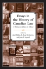 Essays in the History of Canadian Law, Volume X : A Tribute to Peter N. Oliver - eBook