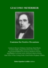 None Giacomo Meyerbeer : Cantatas for Festive Occasions - eBook