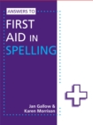 Answers to First Aid in Spelling - Book