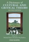 A Dictionary of Cultural and Critical Theory - eBook