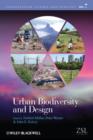 Urban Biodiversity and Design - Book