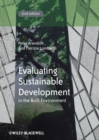 Evaluating Sustainable Development in the Built Environment - eBook