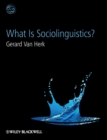 What Is Sociolinguistics? - eBook