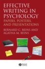 Effective Writing in Psychology : Papers, Posters, and Presentations - eBook