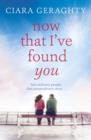 Now That I've Found You - Book