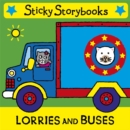 Sticky storybooks: Lorries and Buses : Cloth Book with Strap - Book