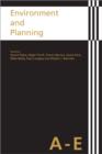 Environment and Planning - Book