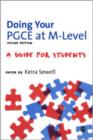 Doing Your PGCE at M-level : A Guide for Students - Book