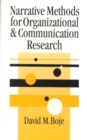 Narrative Methods for Organizational & Communication Research - eBook