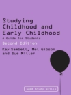 Studying Childhood and Early Childhood : A Guide for Students - eBook