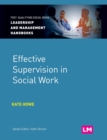 Effective Supervision in Social Work - Book
