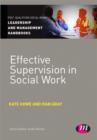 Effective Supervision in Social Work - Book