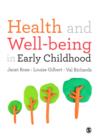 Health and Well-being in Early Childhood - Book