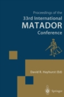 Proceedings of the 33rd International MATADOR Conference : Formerly The International Machine Tool Desisgn and Research Conference - eBook