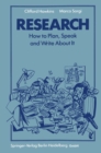 Research : How to Plan, Speak and Write About It - eBook