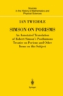 Simson on Porisms : An Annotated Translation of Robert Simson's Posthumous Treatise on Porisms and Other Items on this Subject - eBook