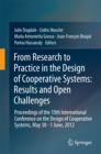 From Research to Practice in the Design of Cooperative Systems: Results and Open Challenges : Proceedings of the 10th International Conference on the Design of Cooperative Systems, May 30 - 1 June, 20 - eBook