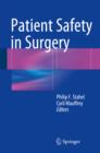 Patient Safety in Surgery - eBook