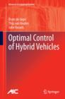 Optimal Control of Hybrid Vehicles - eBook