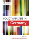 Policy Analysis in Germany - Book