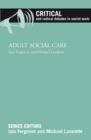 Adult social care - eBook