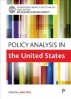 Policy Analysis in the United States - Book