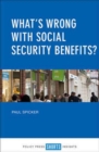 What’s Wrong with Social Security Benefits? - Book