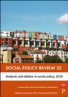 Social Policy Review 32 : Analysis and Debate in Social Policy, 2020 - eBook