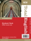 New Total English Intermediate eText Students' Book Access Card - Book