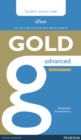 Gold Advanced eText Student Access Card - Book