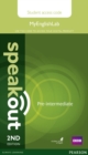 Speakout Pre-Intermediate 2nd Edition MyEnglishLab Student Access Card (Standalone) - Book