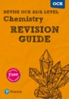 Pearson REVISE OCR AS/A Level Chemistry Revision Guide inc online edition - 2023 and 2024 exams - Book