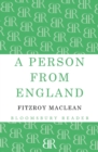 A Person From England - Book