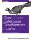 Continuous Enterprise Development in Java - Book