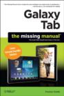Galaxy Tab: The Missing Manual : The Book That Should Have Been in the Box - Book