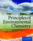 Principles Of Environmental Chemistry - Book