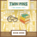 Book Buds : Two Enamel Pins - Book