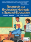 Research and Evaluation Methods in Special Education - eBook